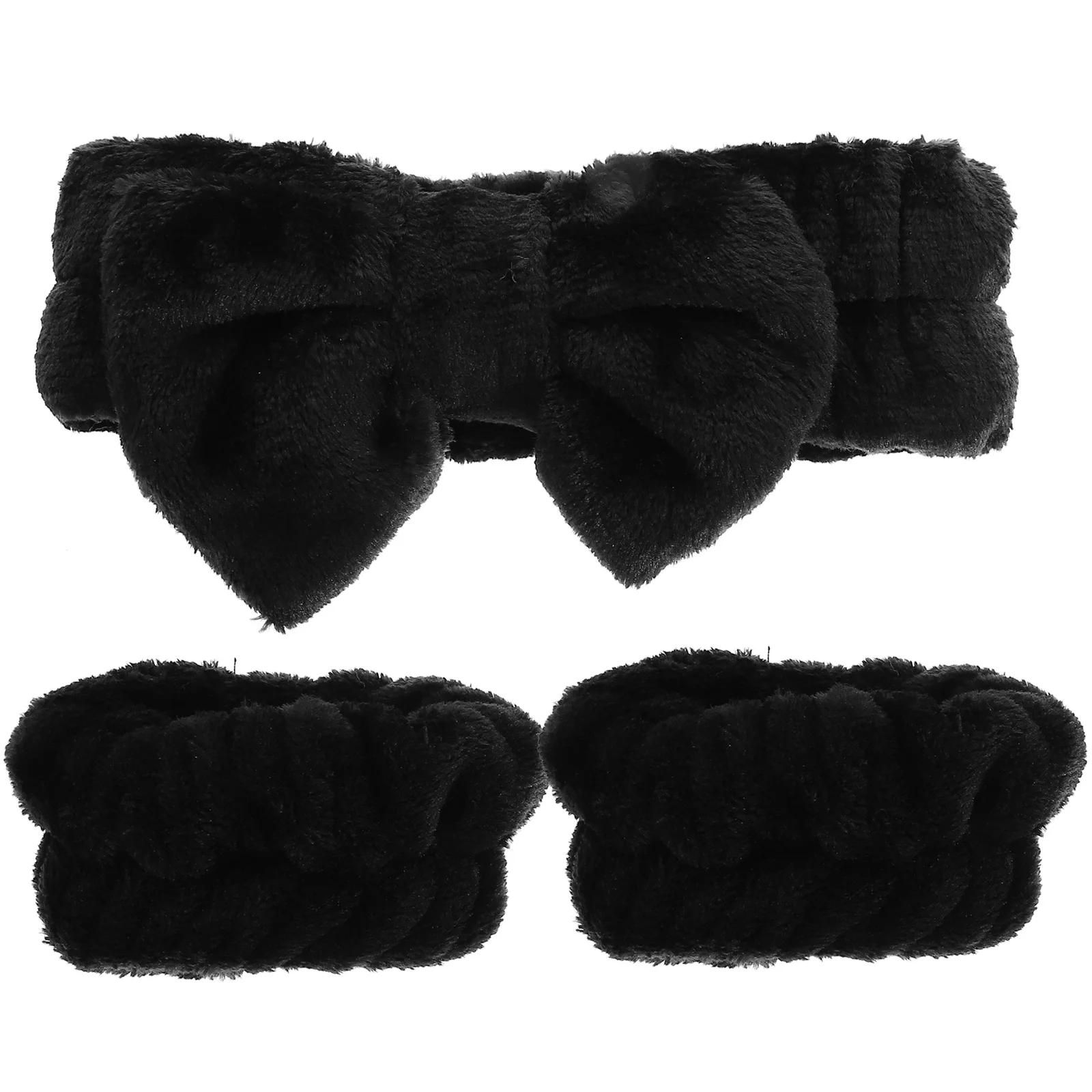 

Spa Headband Facial Headband Washing Face Face Wash Headbands and Wristband Bow Headbands For Women for Girl