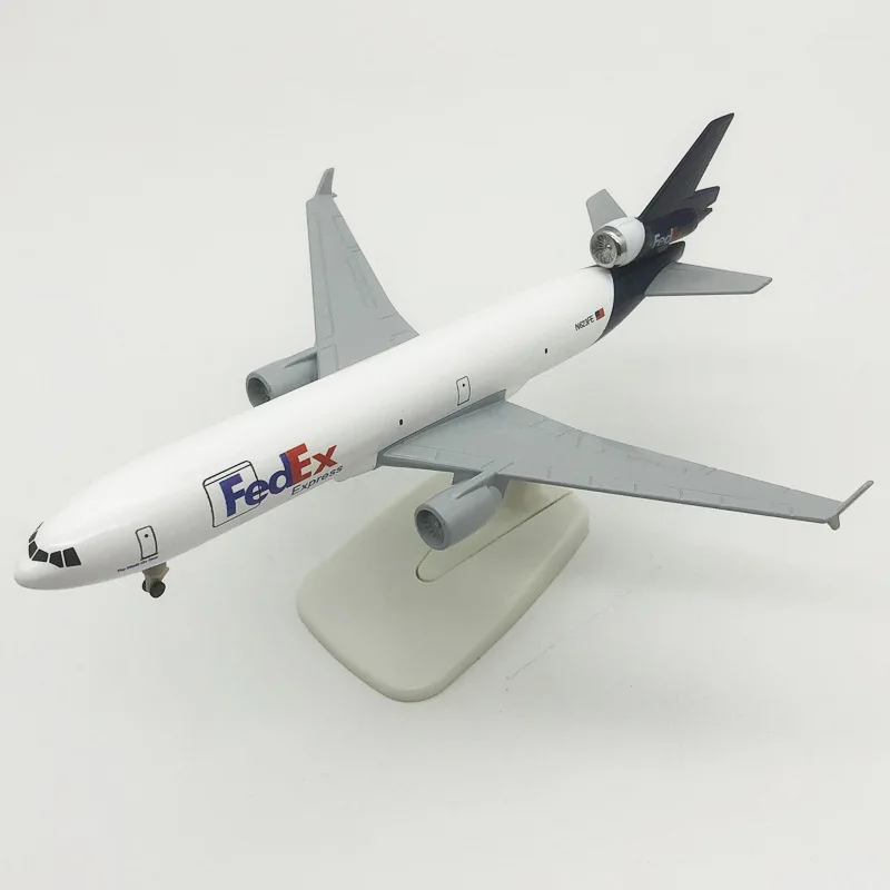 20 см сплав металла Air Fedex Express Airlines MD MD-11 литая под давлением модель самолета