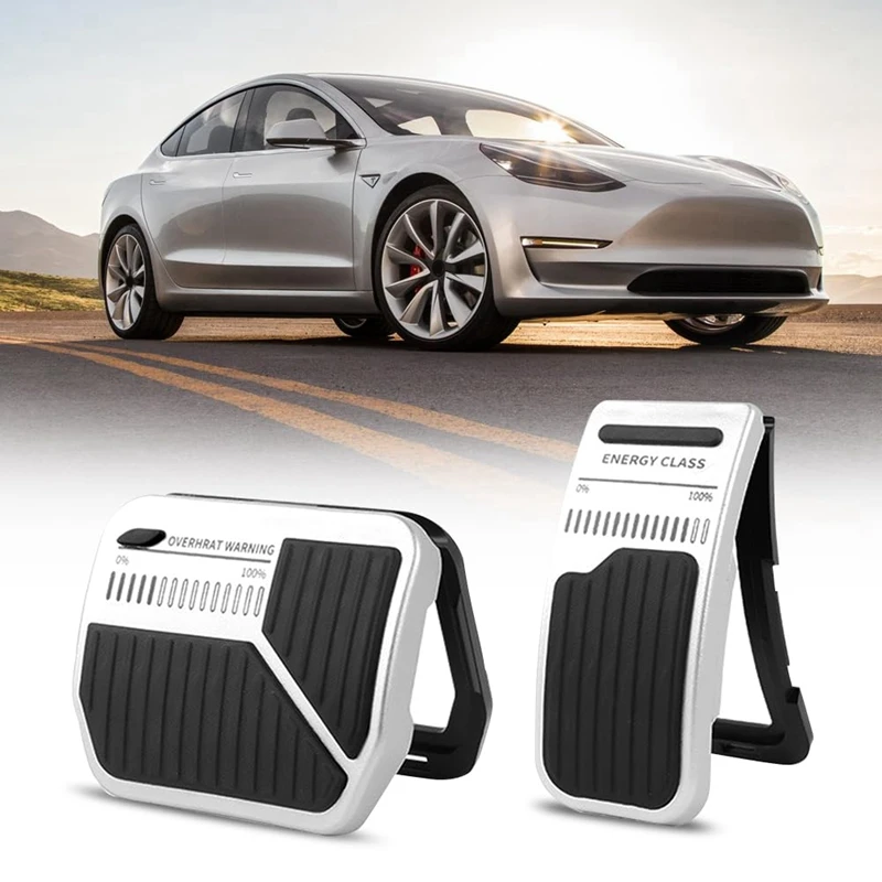 Для Tesla Model Y 3 2023 чехлы на педали педаль газа акселератора запасные части