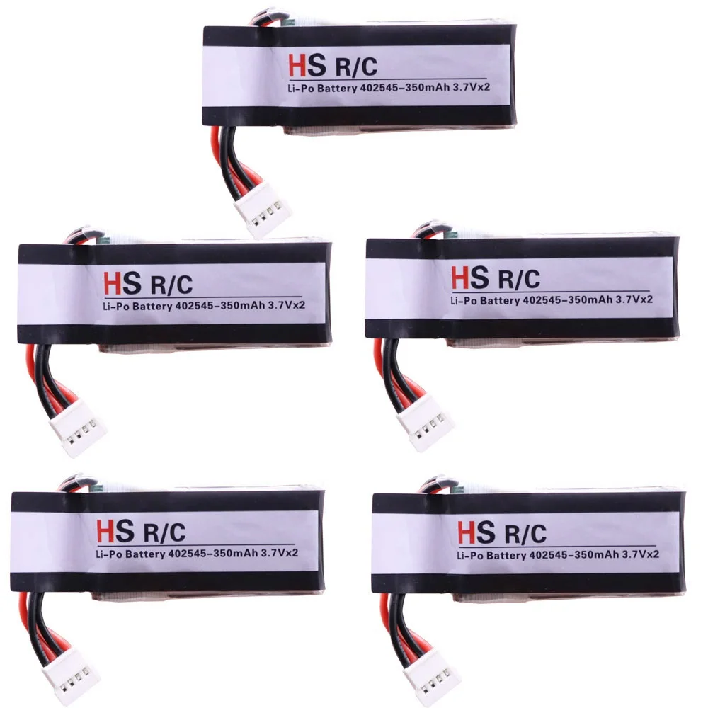 7,4 В перезаряжаемый литий-полимерный аккумулятор 402545 для UDI U819 U819A U945A U919A Радиоуправляемый вертолет 3D откидной Дрон радиоуправляемые игрушки Запасные части 7,4 В 350 мАч