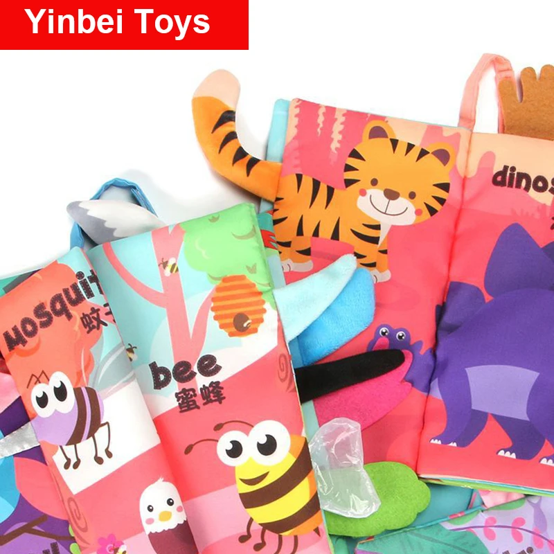 

Cloth Books For Babies Children Boy Girs Learning Toys Readings Boy Girl Toys For Kids Montessori Educational Toys