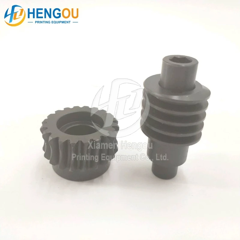 

Ryobi 920 blanket worm gear printing worm and gear offset printing machine spare parts