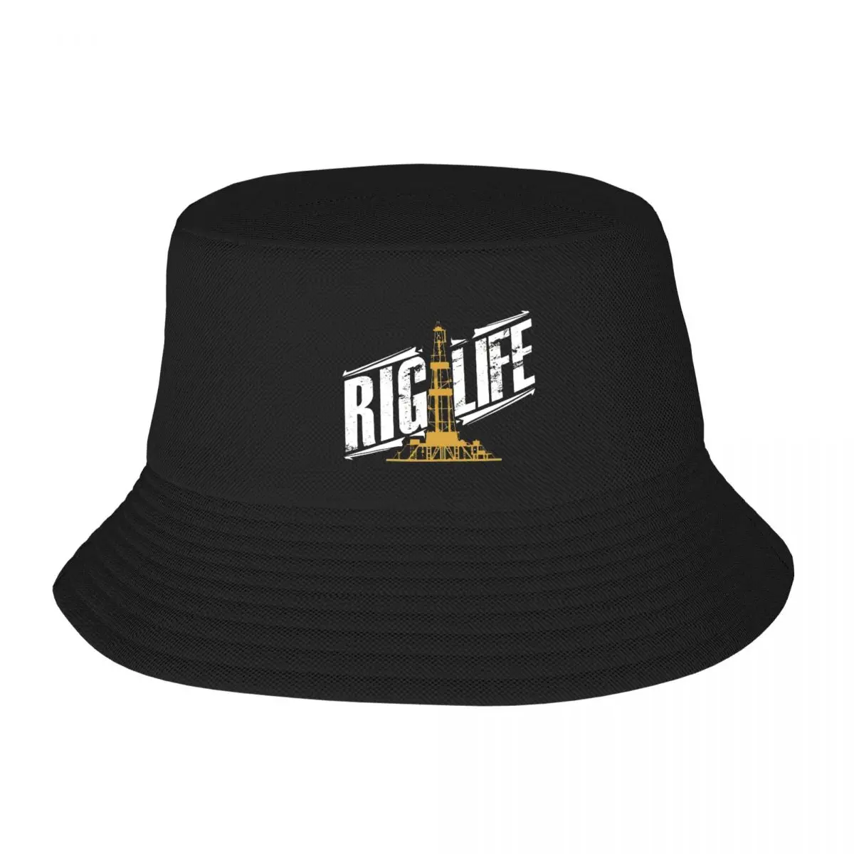 

Rig Life Roughneck Oilfield For Rig Hats Fashion Cool Rock Band Caps Summer Outdoor Sunscreen Fisherman Hat