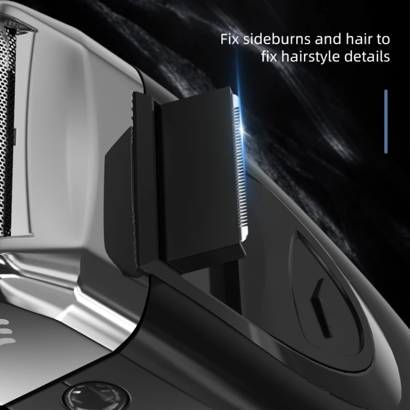 Профессиональная портативная бритва Kemei KM-9038 Foil перезаряжаемый триммер для