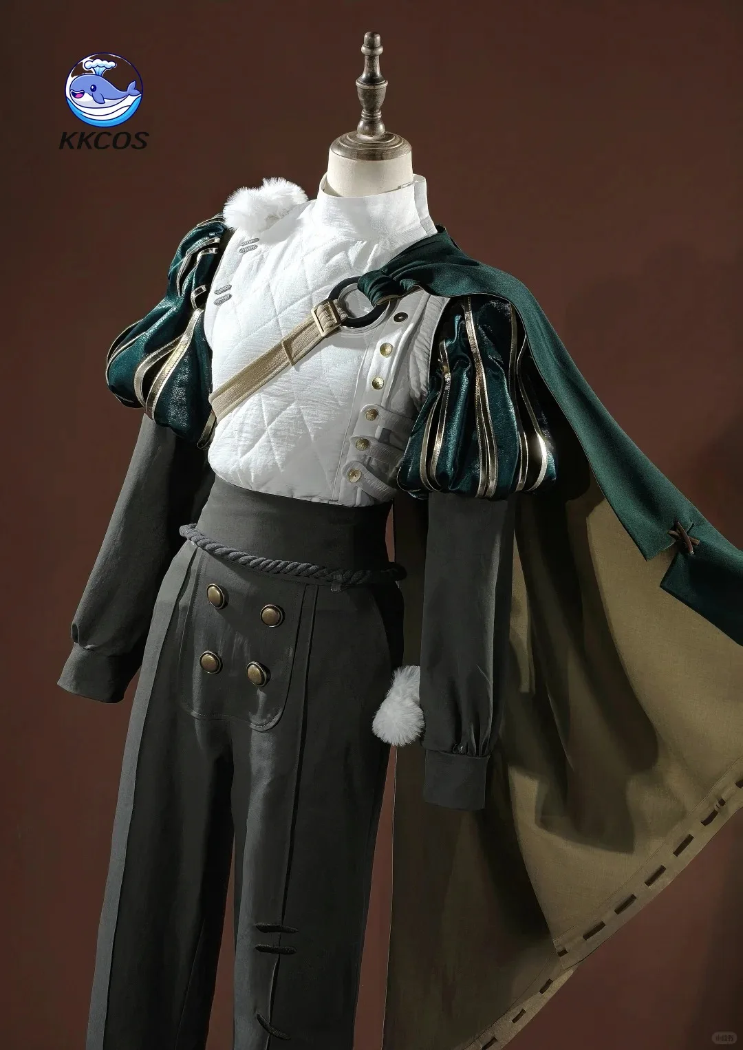 Фото KKCos Identity V Выживший ‌ Костюм для косплея Рыцаря Ричарда Стерлинга, стандартный образ, стильный наряд из игры/аниме для Хэллоуина и вечеринок. №2