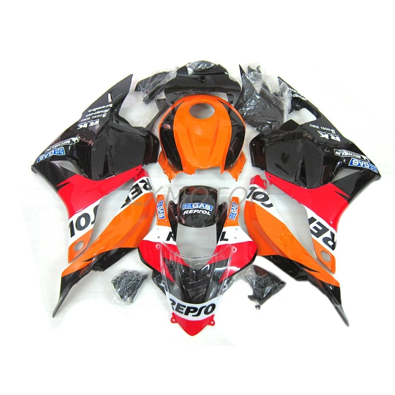 Обтекатели из АБС-пластика для Honda CBR600RR F5 2009 2010 2011 2012 обтекатель cbr 600rr f5 09 10 11 12 CBR 600 RR оранжевый черный красный GX43