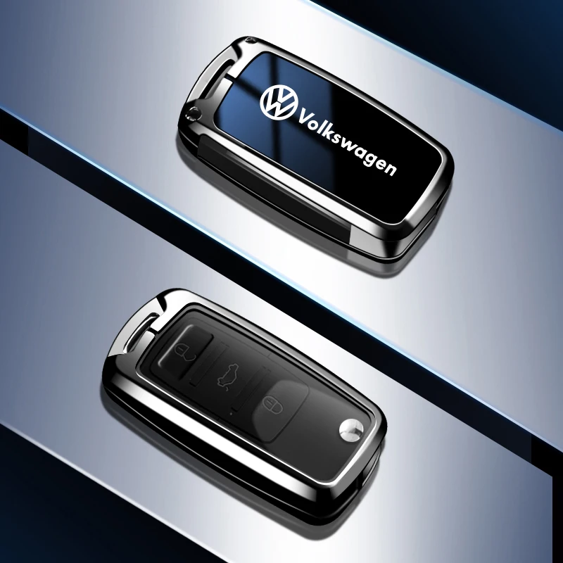 Фото Умный автомобильный брелок из цинкового сплава, чехол для Volkswagen VW Polo Tiguan Golf Jetta Beetle Eos Scirocco Up Transporter Sharan №5