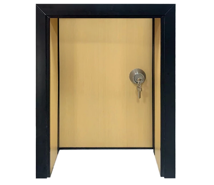 Prettywood Door Color Образец Маленькая дверь Полный комплект Аппаратная модель для