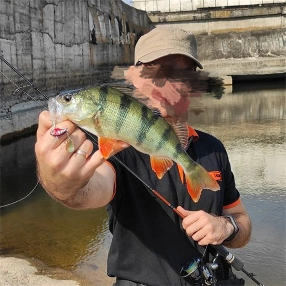 KMER #V4 Fishing Lures Jig Spinner Spinjig VIB Sinking Wobbler Hooks for Pike Walleye In Winter Equipment Accessories Tackle