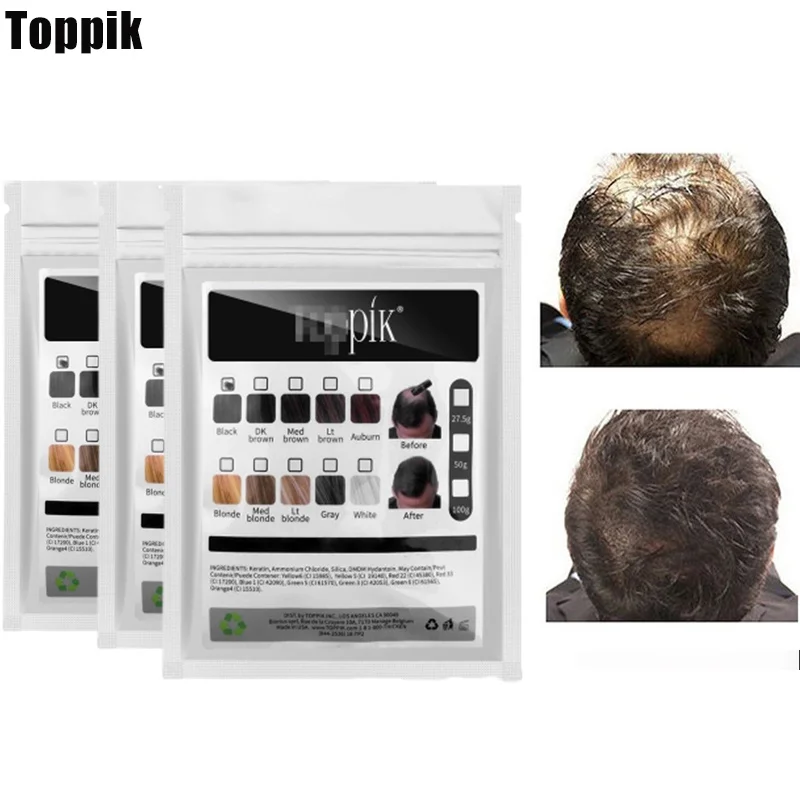 

Пудра Toppik кератиновая для наращивания волос, 27,5 г