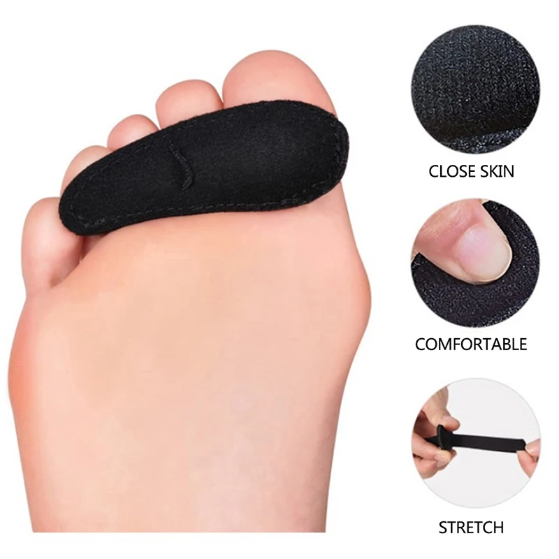 

1pc Hole Toe Splitter Unisex Hammer Toe Cushions Protector Separator Support Pads Temporary Corrector Straightener Bunion Guard