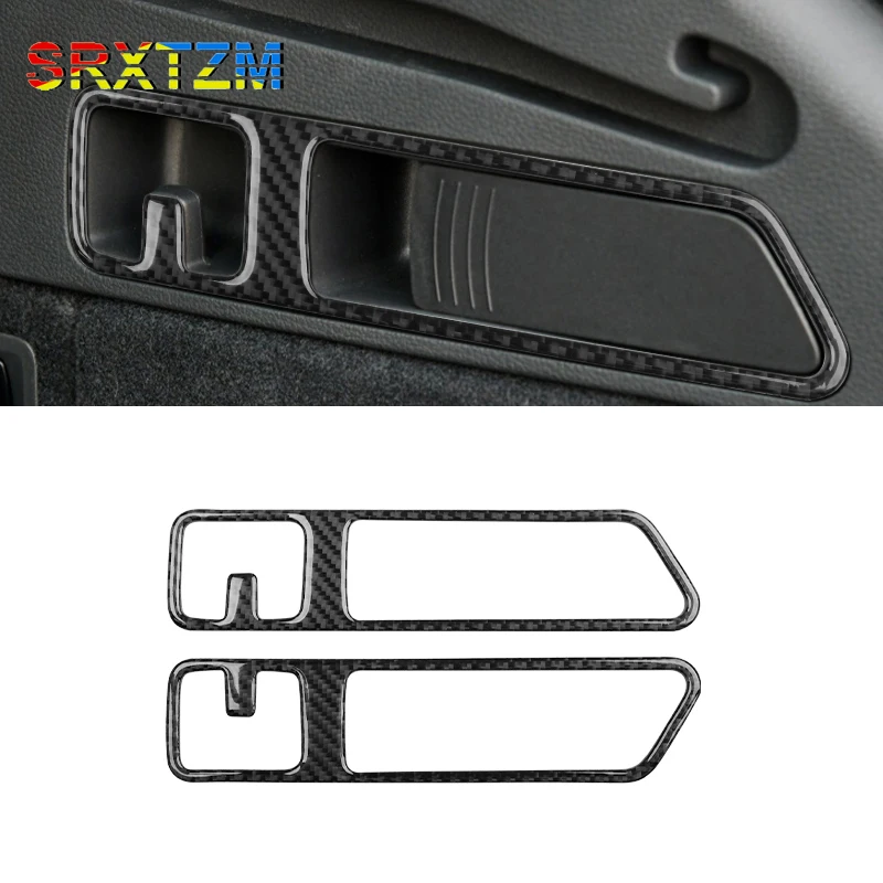 

Автомобильные аксессуары, наклейка на заднюю панель, наклейка на рамку из углеродного волокна, украшение интерьера для Audi Q5 2018-2022