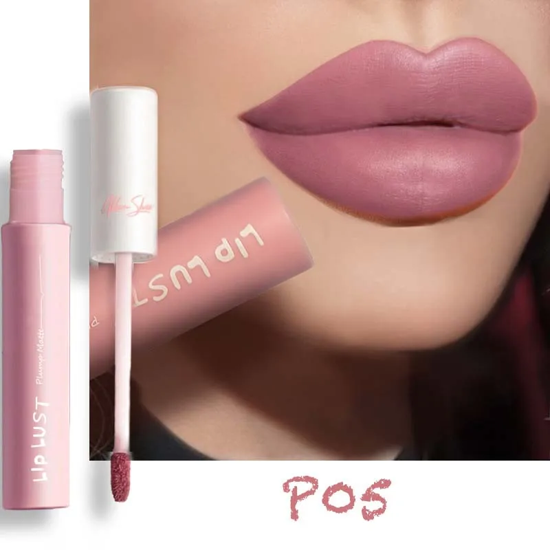 

Creamy Lip Gloss Waterproof Long Lasting Lip Glaze Velvet Liquid Lipstick Moisturizing Matte Lip Plumper Women Makeup Cosmetic