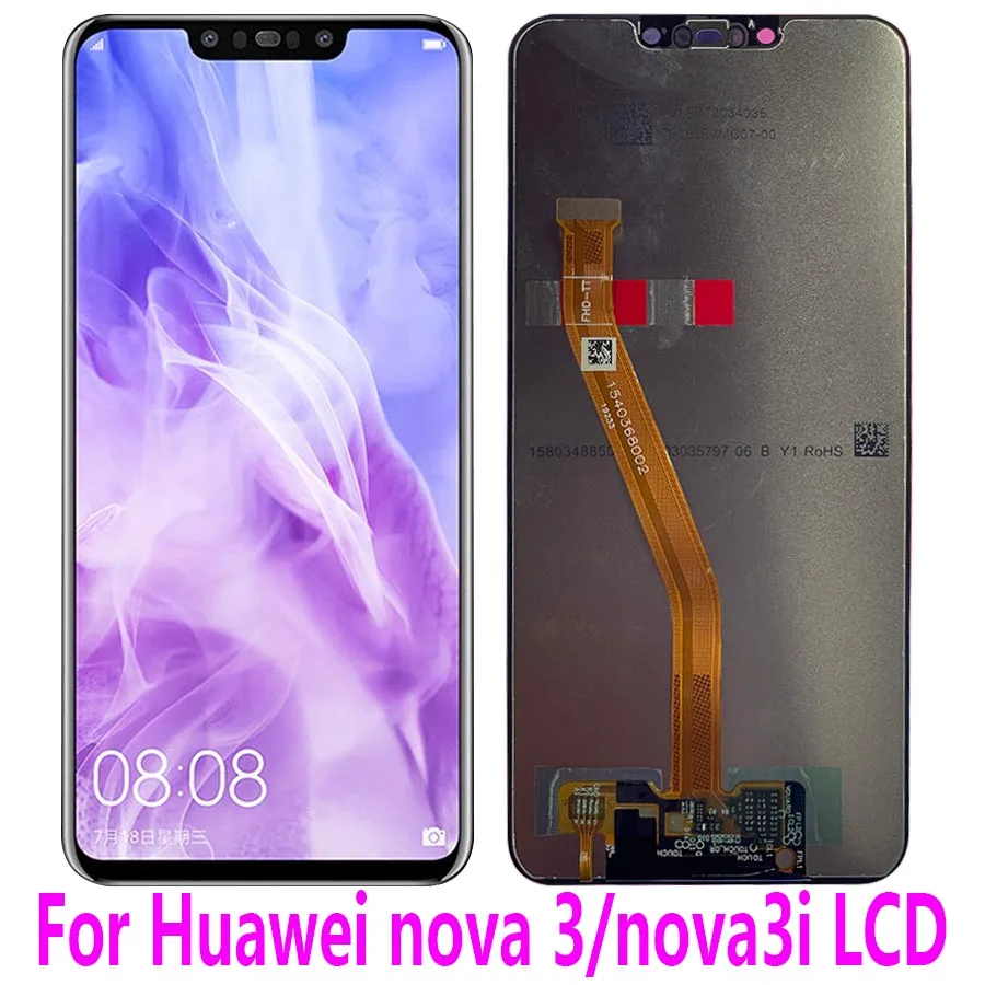 

6,5 ", 100% оригинальный новый для Huawei Enjoy Z 5G, ЖК-дисплей с сенсорным экраном и дигитайзером в сборе, замена для Honor 30 Youth, ЖК-дисплей