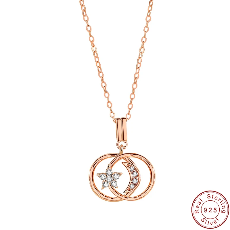 

Женское ожерелье из серебра 925 пробы, с фианитом