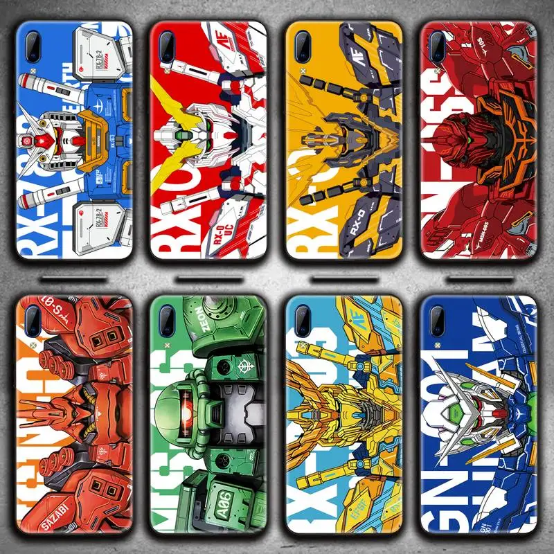 

Gundam SEED Phone Case For Vivo Y91c Y17 Y51 Y67 Y55 Y7s Y81 Y19 Y97 Y93 V17 vivos5