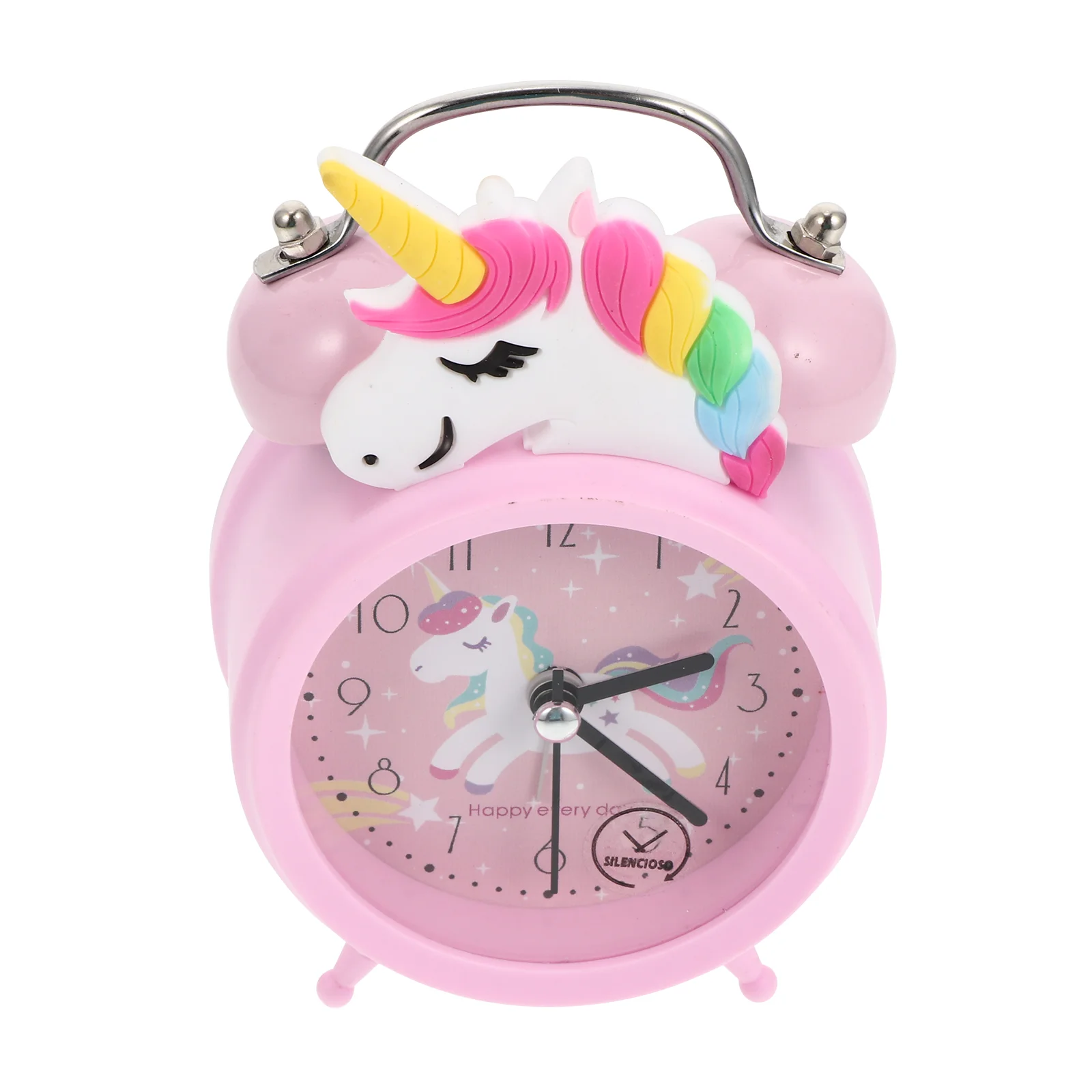 

Часы с мультяшными рисунками, часы-будильник с животными, часы-будильник с единорогом, настольные часы с животными