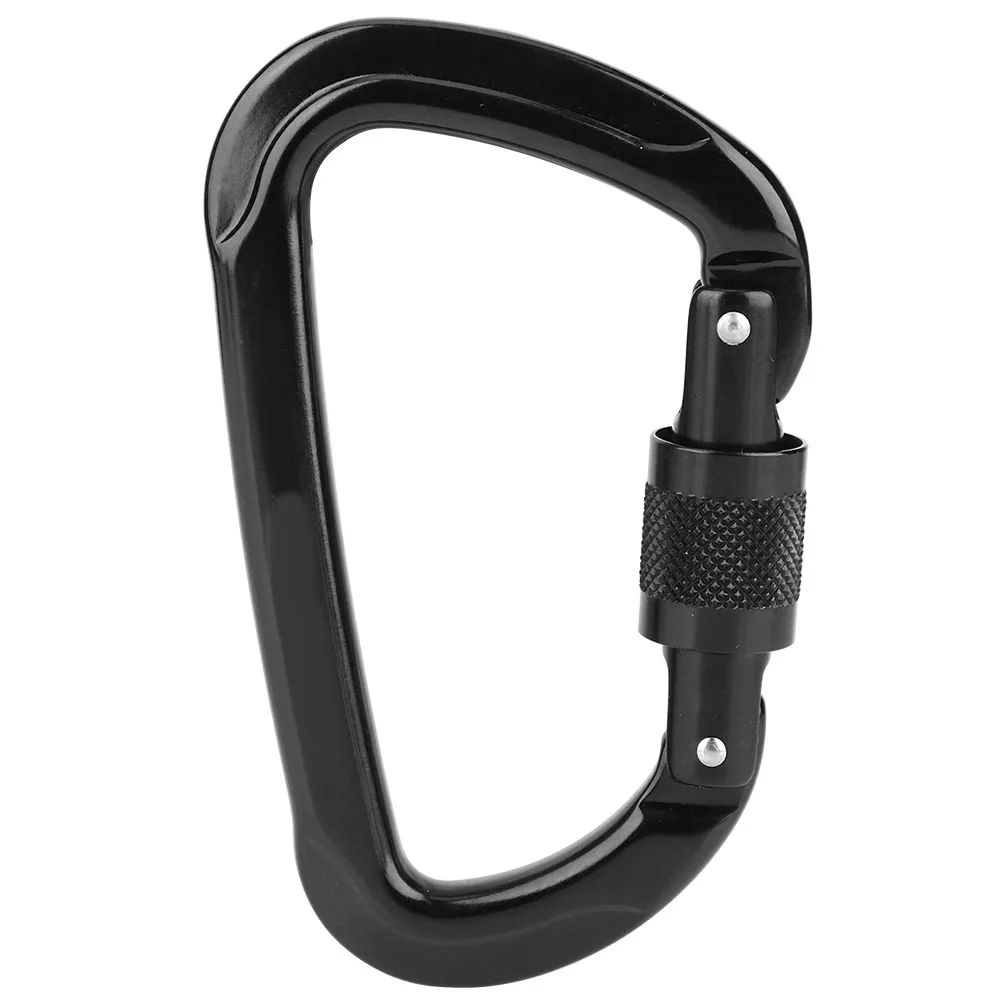 

1 pcs Aluminum Alloy Climbing Buckle D Ring Carabiner Outdoor Safety Accessory(blue) Carabiner