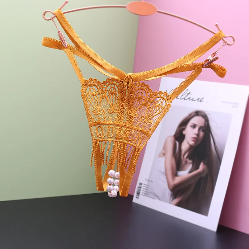 

Женское сексуальное белье, жемчужные массажные трусики, экзотическое соблазнение, стринги, нижнее белье