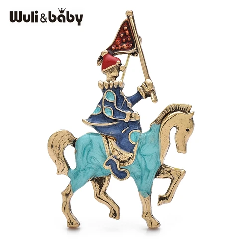 Wuli&baby винтажная брошь с флагом