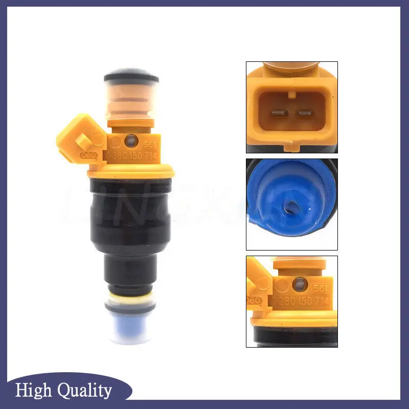 Топливная форсунка 4 шт. подходит для BMW 3 SERIES E30 E36 318IS 735i 735iL 635C 635i 525i 535i 3.5L 140HP M42B18 89-96