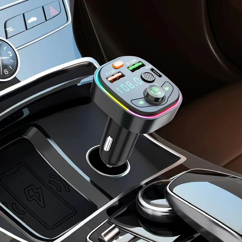 

Автомобильный FM-трансмиттер с двумя USB-портами, 2022 А, 20 Вт