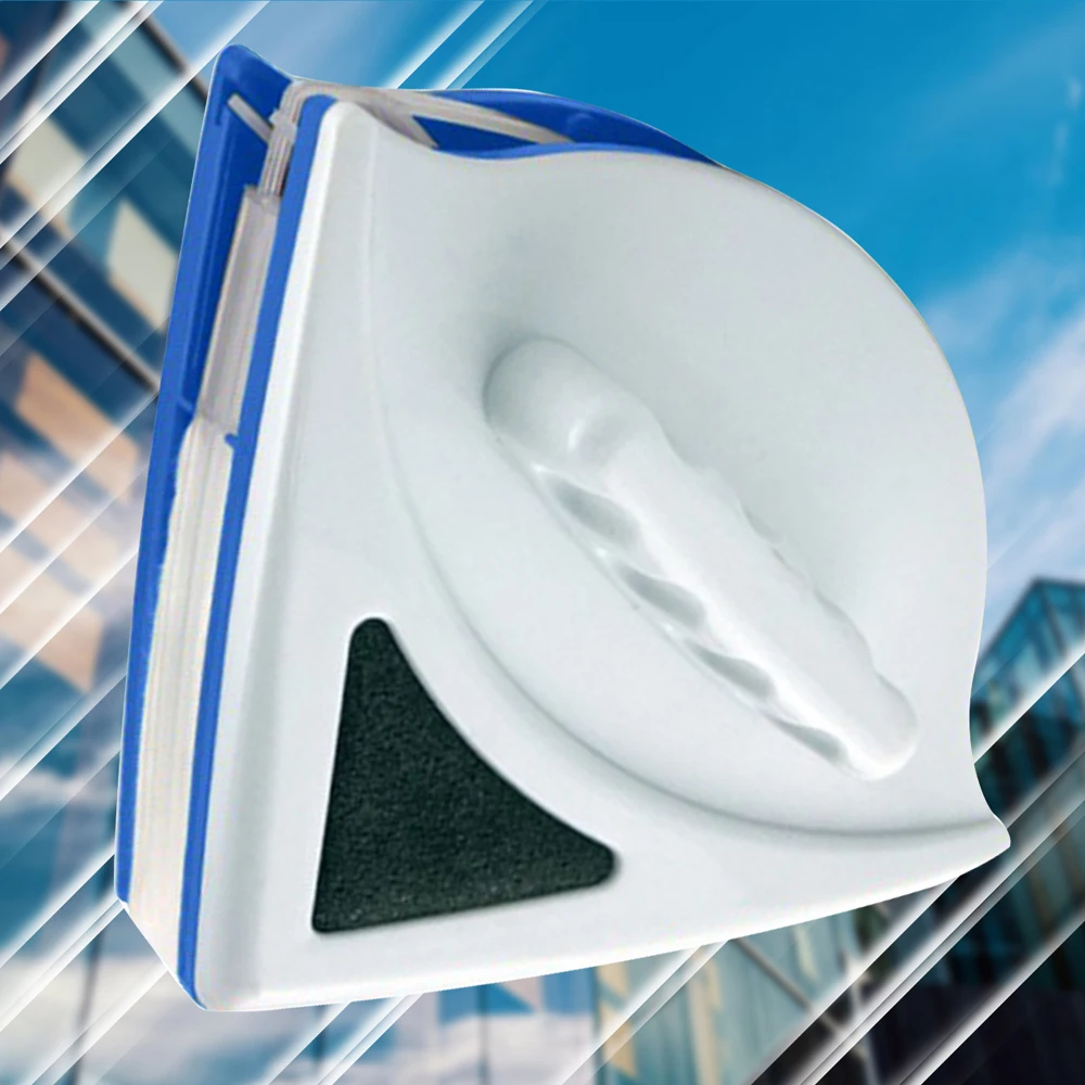 

Window Cleaner Double-side Magnetic Cleaning Brush Glass Surface Cleaning Tools Suitable for Glass Windows Thickness 3-8mm