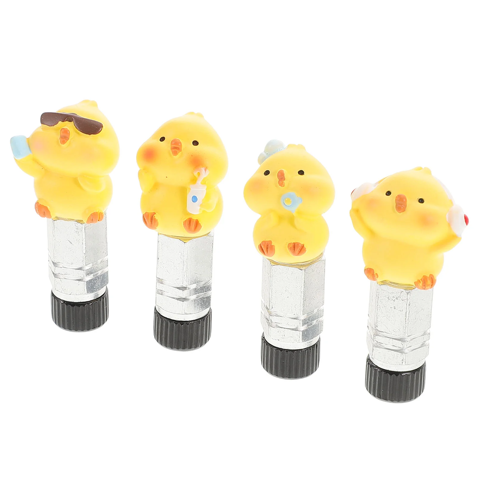 Ядро клапана для шин The Bik Parof светящаяся крышка бескамерные стержни забавные