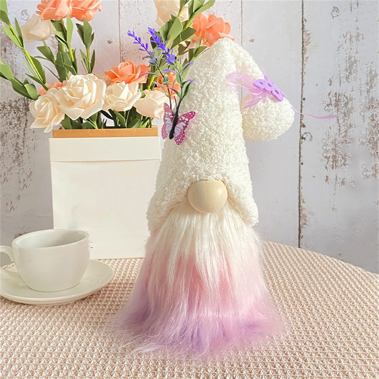 Лавандовый карнавал джугми украшения для дома лаванда эльф лук фиолетовая кукла