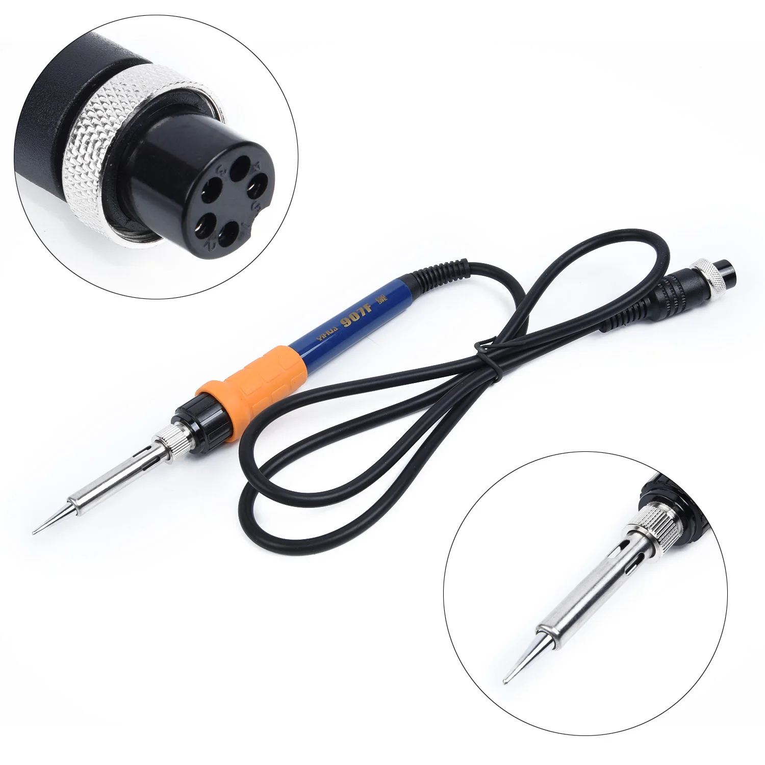 60W Electric Soldering Station Hot Iron Handle Welding Tool Heater For Models 936A/937D+/939/939D/898D+/862D Power Parts