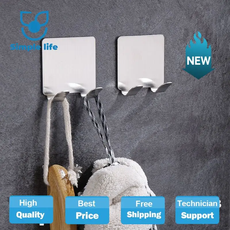 Держатель для бритвы из нержавеющей стали настенная подставка ванной комнаты