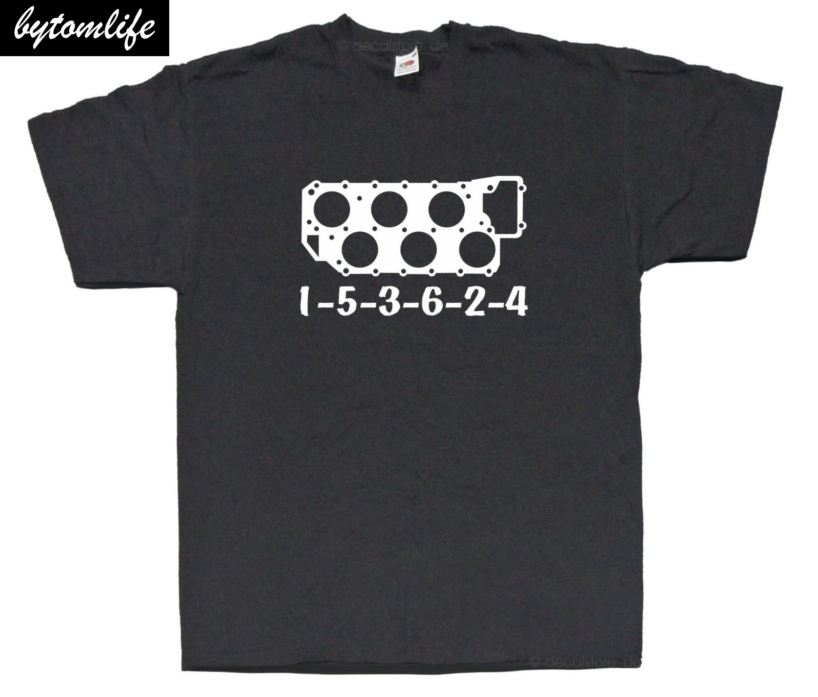 

2019 Funny O Neck T Shirt 1 T-Shirt VR6 dreihenfolge Kopfdichtung Tuning Fun Shirt Bekleidung Zylinder Summer Tee Shirt