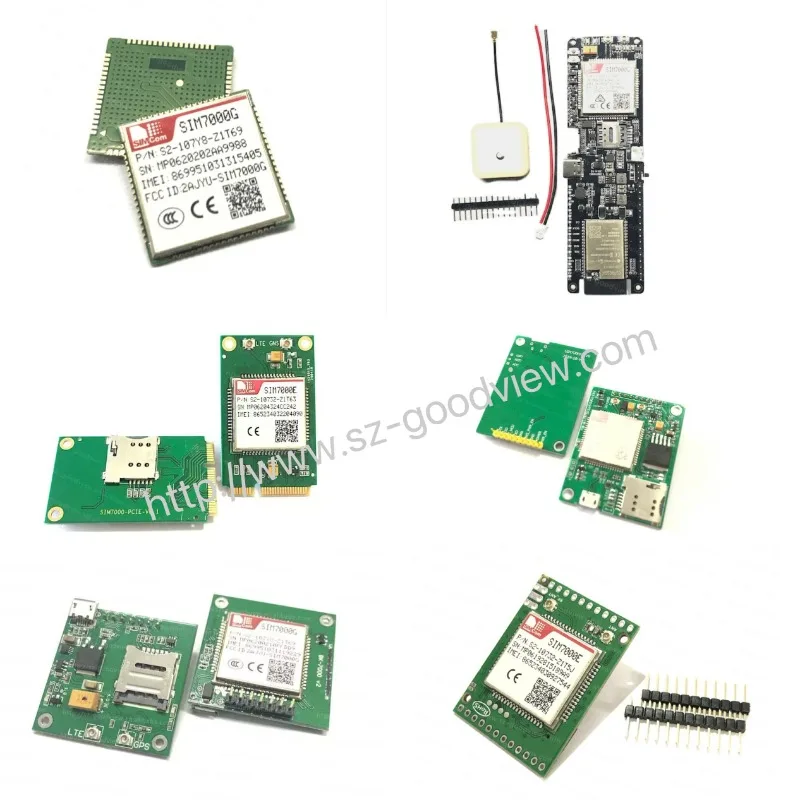 

LILYGO TTGO T-SIM7000G Module ESP32-WROVER-B Chip WiFi BT 18560 Battery Holder Solar Charge Development Board