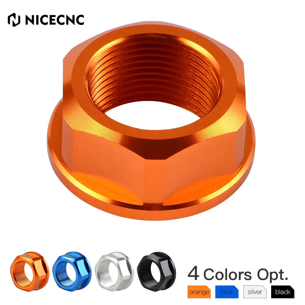 NICECNC M25 заднее колесо осевой гайка винт для 125-450 SXF SX XC XCF 690 Duke Enduro R SMC 1050 1090 1190