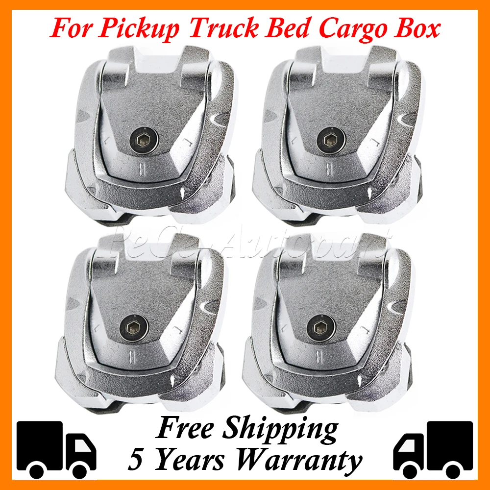 Фото 4 шт. для Nissan Navara NP300 Frontier Ford Ranger T6/T7 Toyota Hilux подкладка для кровати крючок-вешалка для кабины замок для подкладки кровати №1