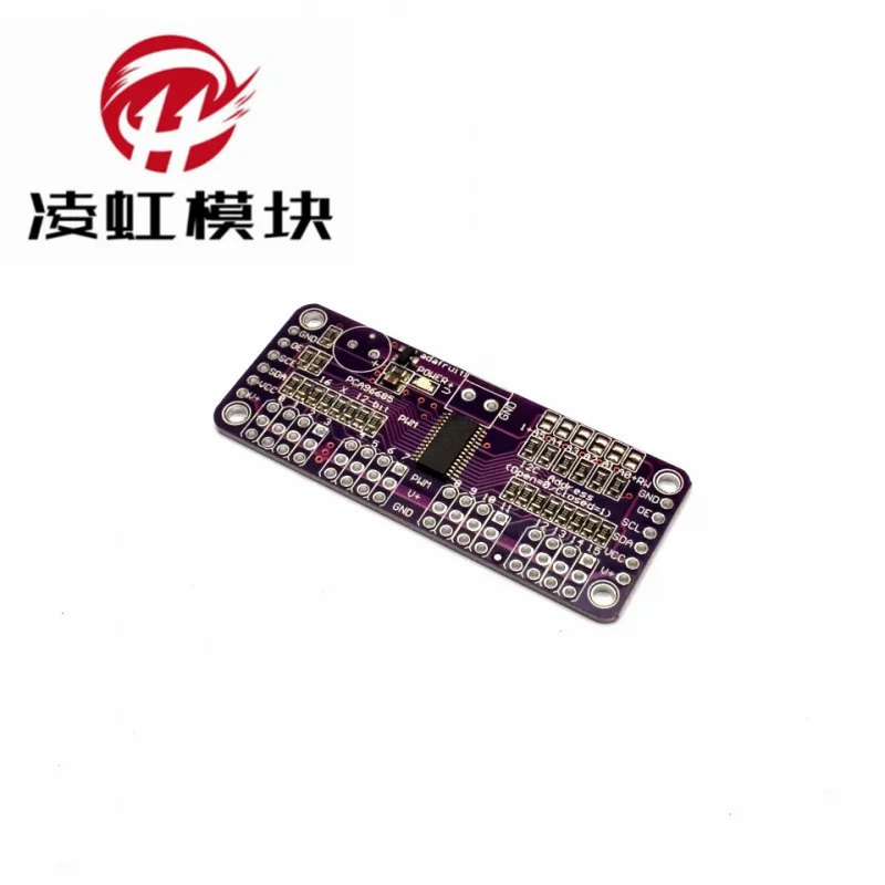 MCU-PCA9685 16-канальный 12BitFm + I2CBus ШИМ-контроллер Сервомоконтроллер