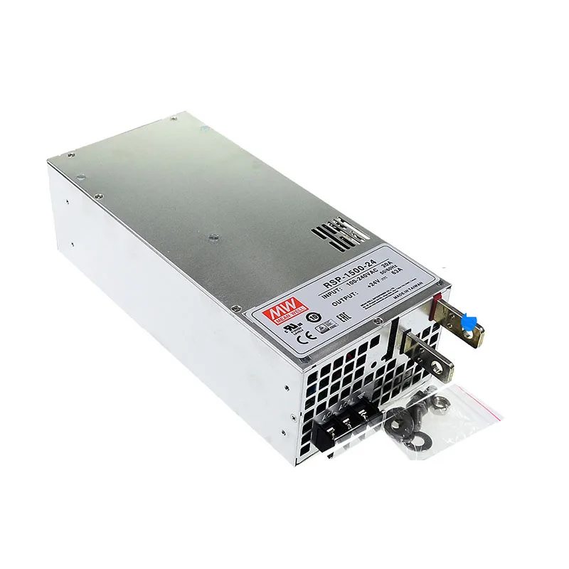 

Meanwell Single group output RSP-1500-15 1500W 15VDC 0~100A switching power supply