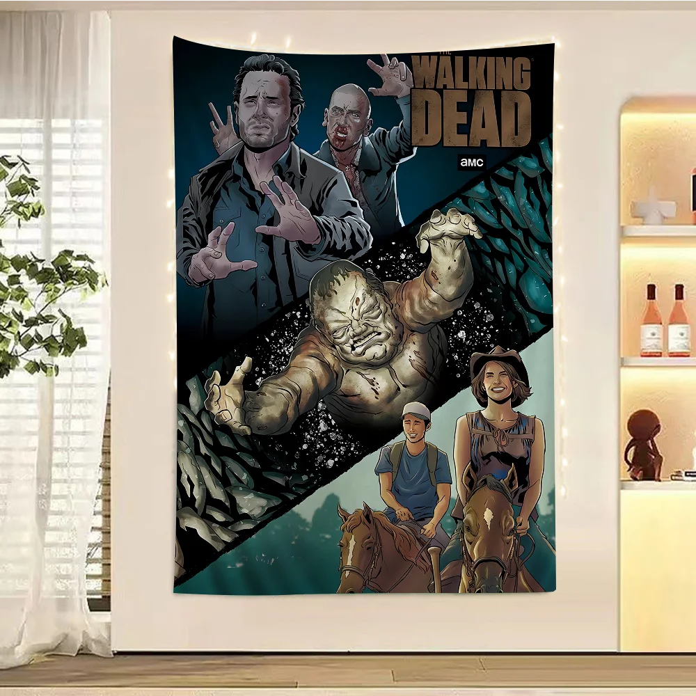 Гобелен с героями мультфильмов The Weeknd художественная научная фантастика