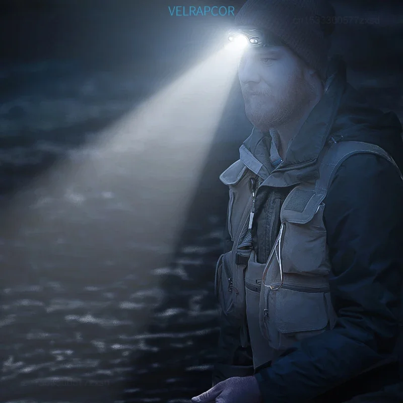 Налобный фонарь Xiaomi с датчиком движения умный водонепроницаемый Головной