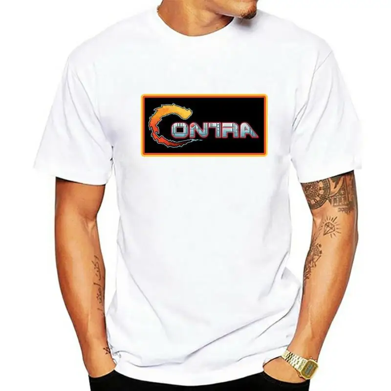 Футболка Contra New (NWT) Выберите цвет и размер ретро-видеоигра