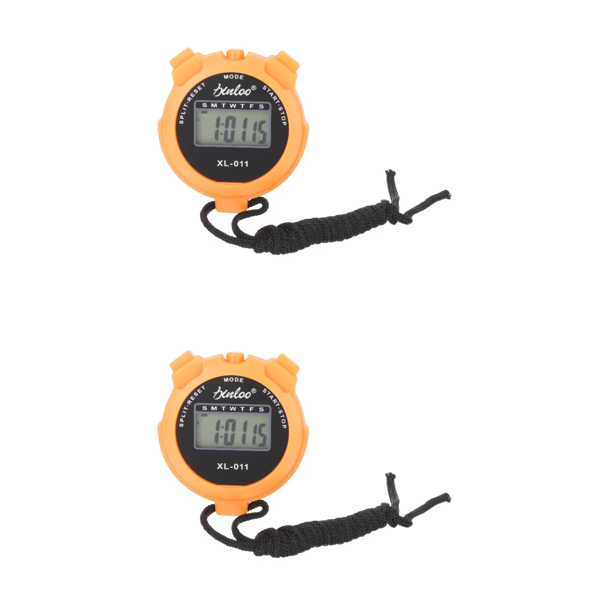 

2 Pack Stopwatch Timer Timing Whistle Digital School Chronograph Sports Abs Referees Fitness Exercise Accessories