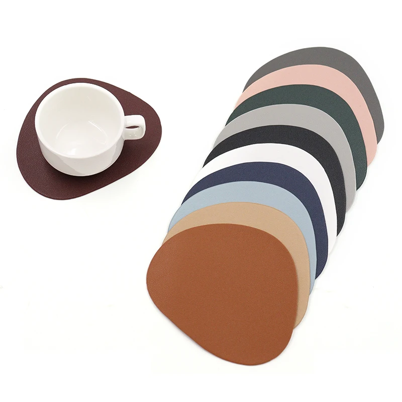 

Подставки под стаканы из искусственной кожи