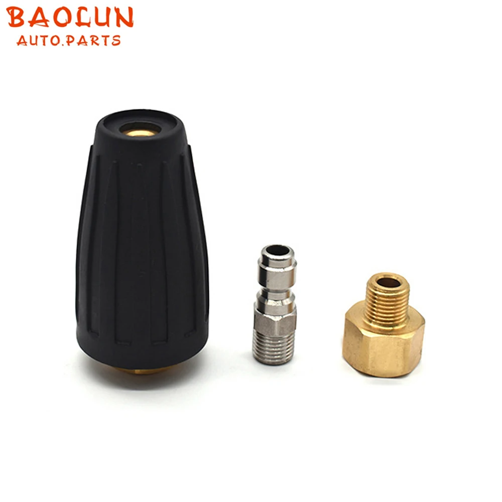 

BAOLUN 3600psi Nozzle High-pressure Washer Rotating Turbine Nozzle For Car Washing High-pressure Cleaner Auto cleaning