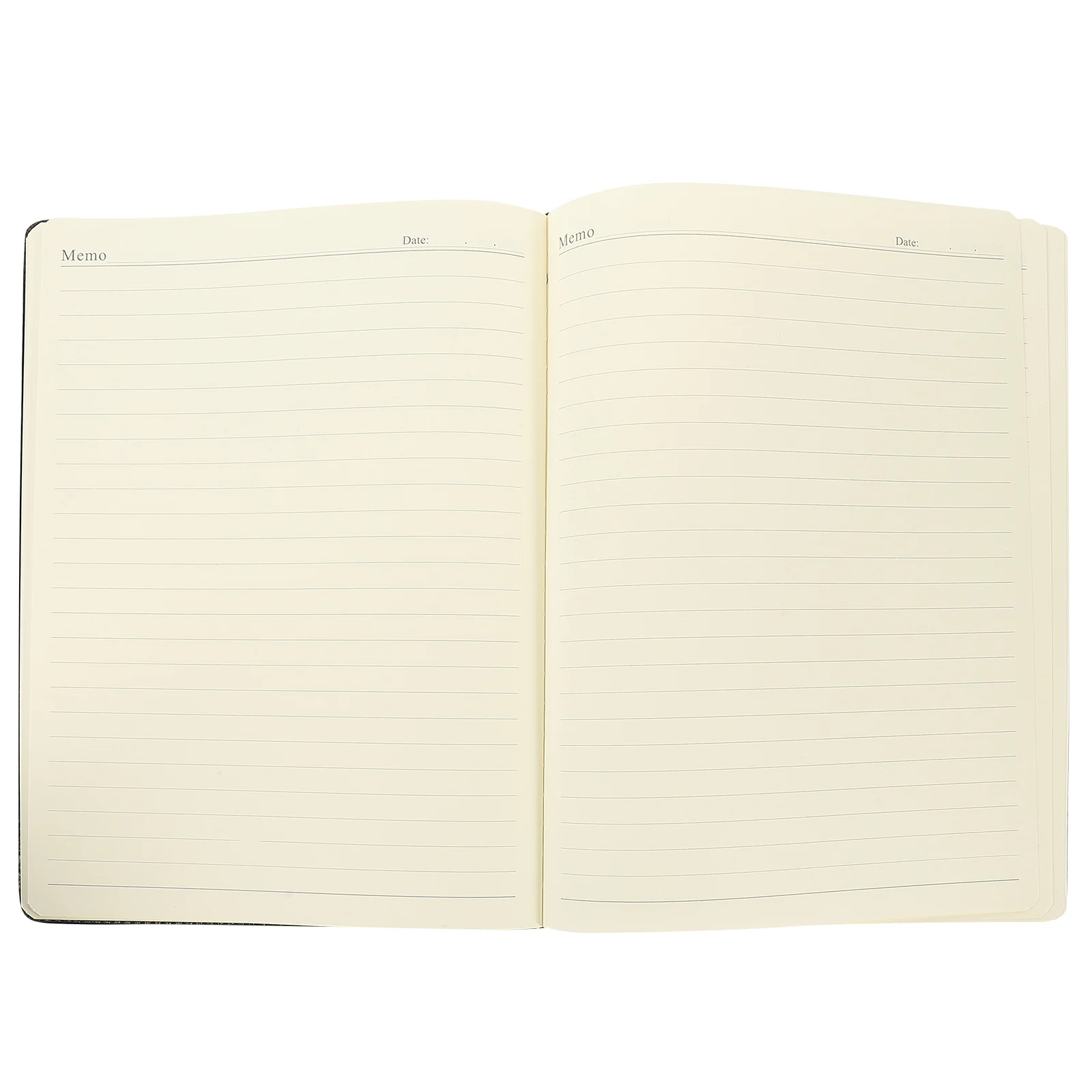 Большой блокнот формата А4 деловой простой офисный черный 96 фотографий 192