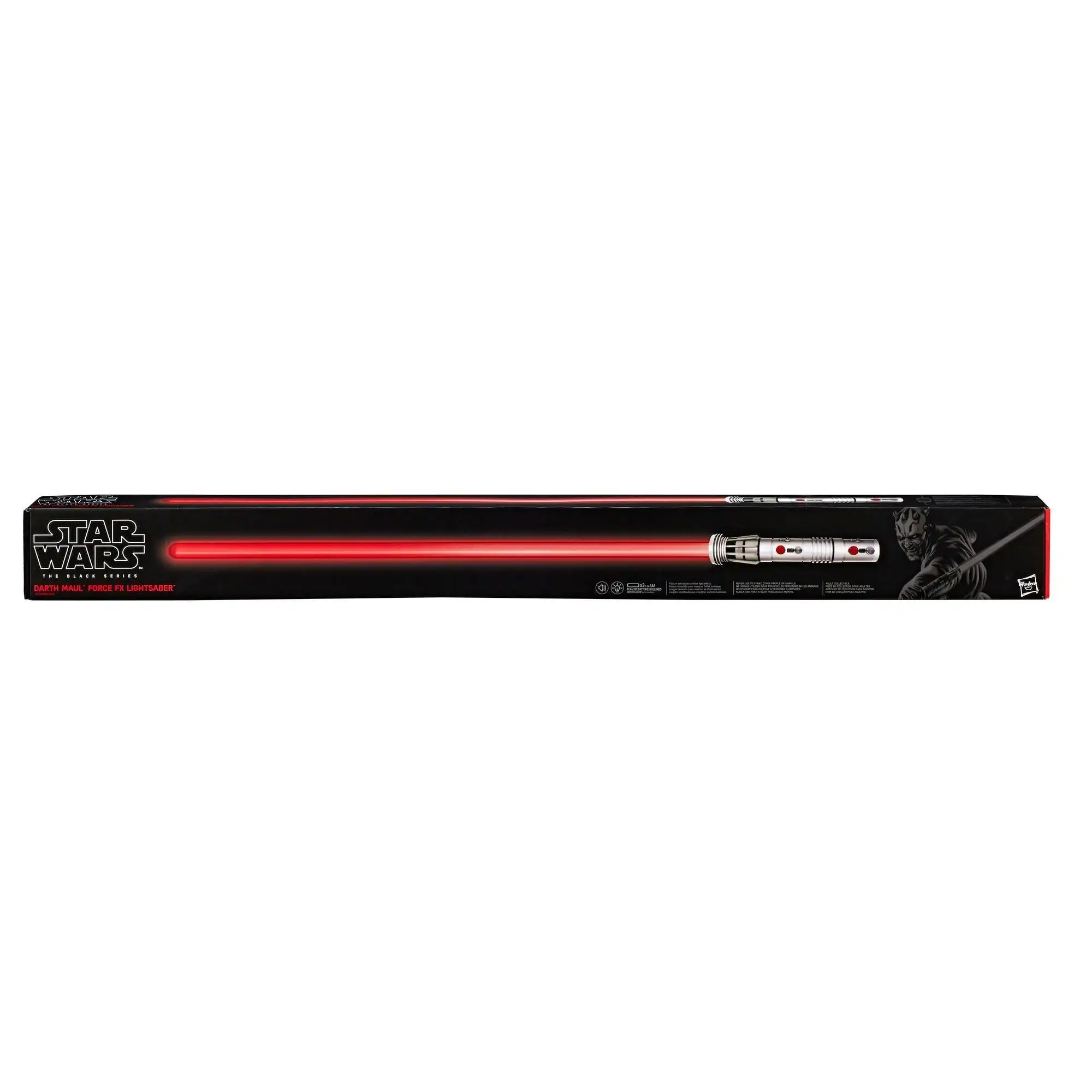 Hasbro Star Wars The Black Series Darth Maul Ep1 Force FX Lightsaber 1:1 Adult Roleplay Gift Toys Cosplay E3799