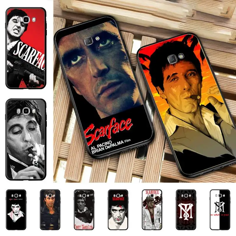

Scarface 1983 film Al Pacino movie Phone Case for Samsung J 2 3 4 5 6 7 8 prime plus 2018 2017 2016 core
