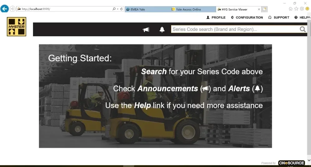Фото Диагностический инструмент TruckEPC3 Hyster PC Service Tool (PCST) V5.10 + сервисный диагностический инструмент ONESOU + лицензия для нескольких ПК №4
