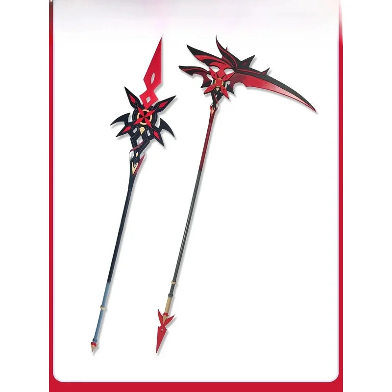 Фото RGD4 Genin Impact Aloy Props Glowing Version Long Lance Moon ape Scythe Anime Gng Cosplay Accessories DP[7/ №1