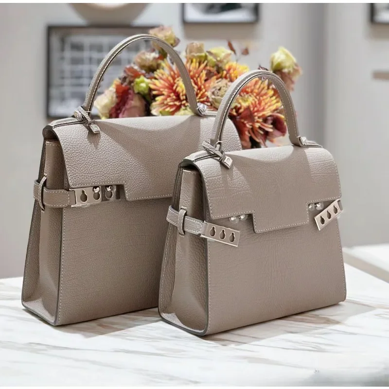 Высококачественная роскошная женская сумка первого слоя из воловьей кожи