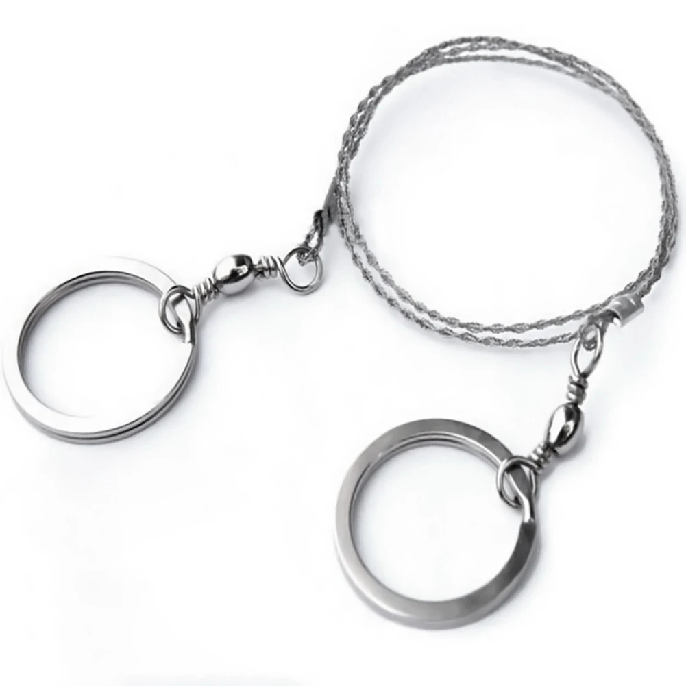 

Hand Chain Saw Safety Survival Fretsaw ChainSaw Emergency Outdoor Steel Wire Saw Camping Hunting Kits Pocket Gear